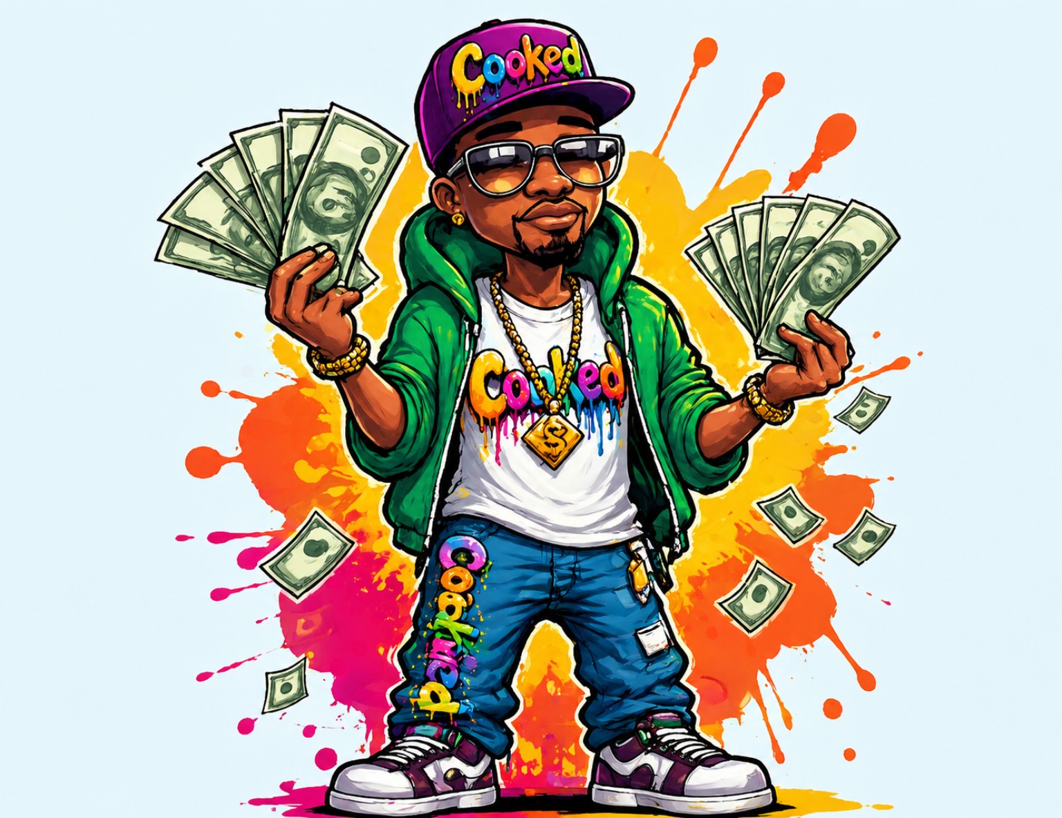 Cooked Apparel Tees Dude