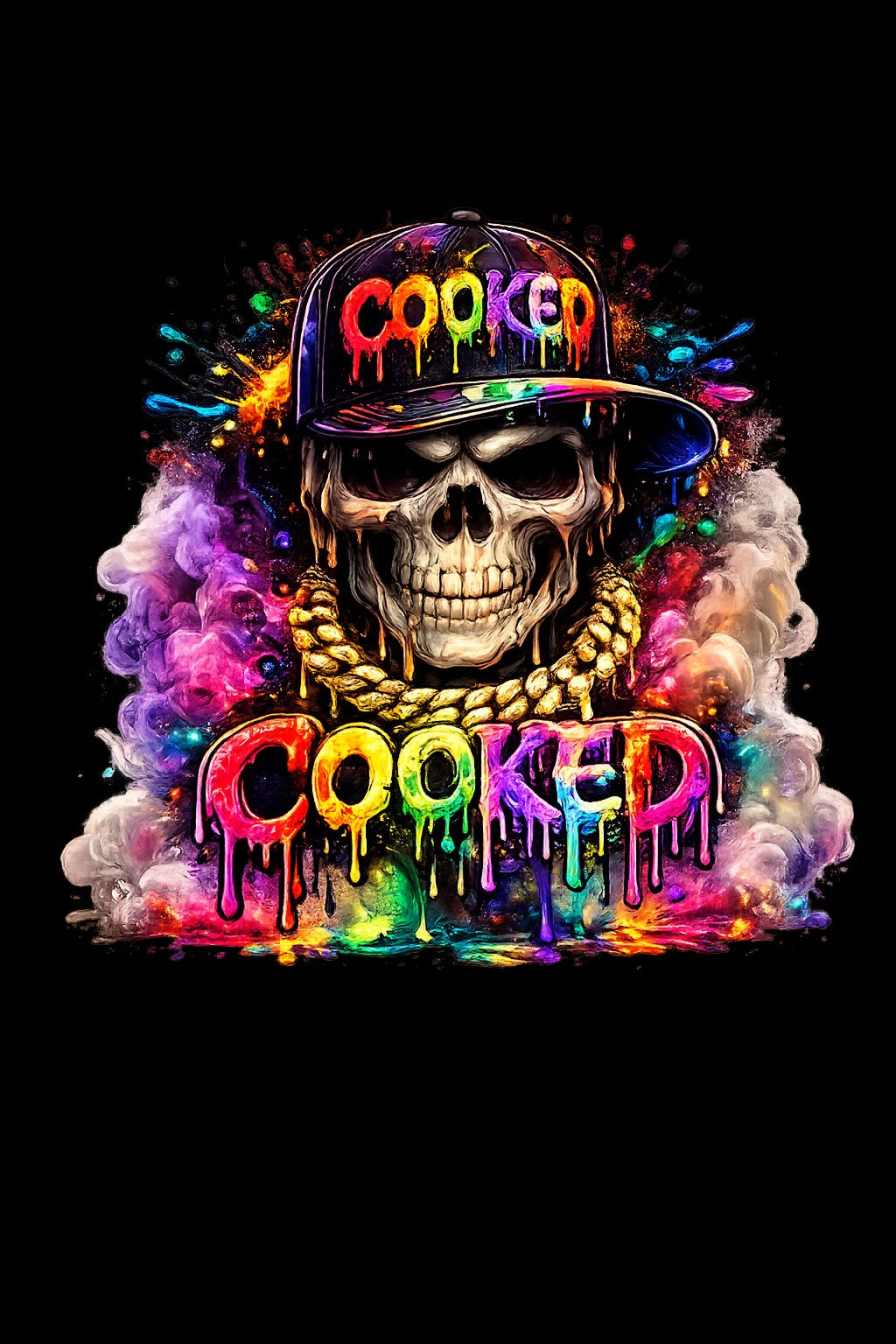 Cooked Signature Tee Skull