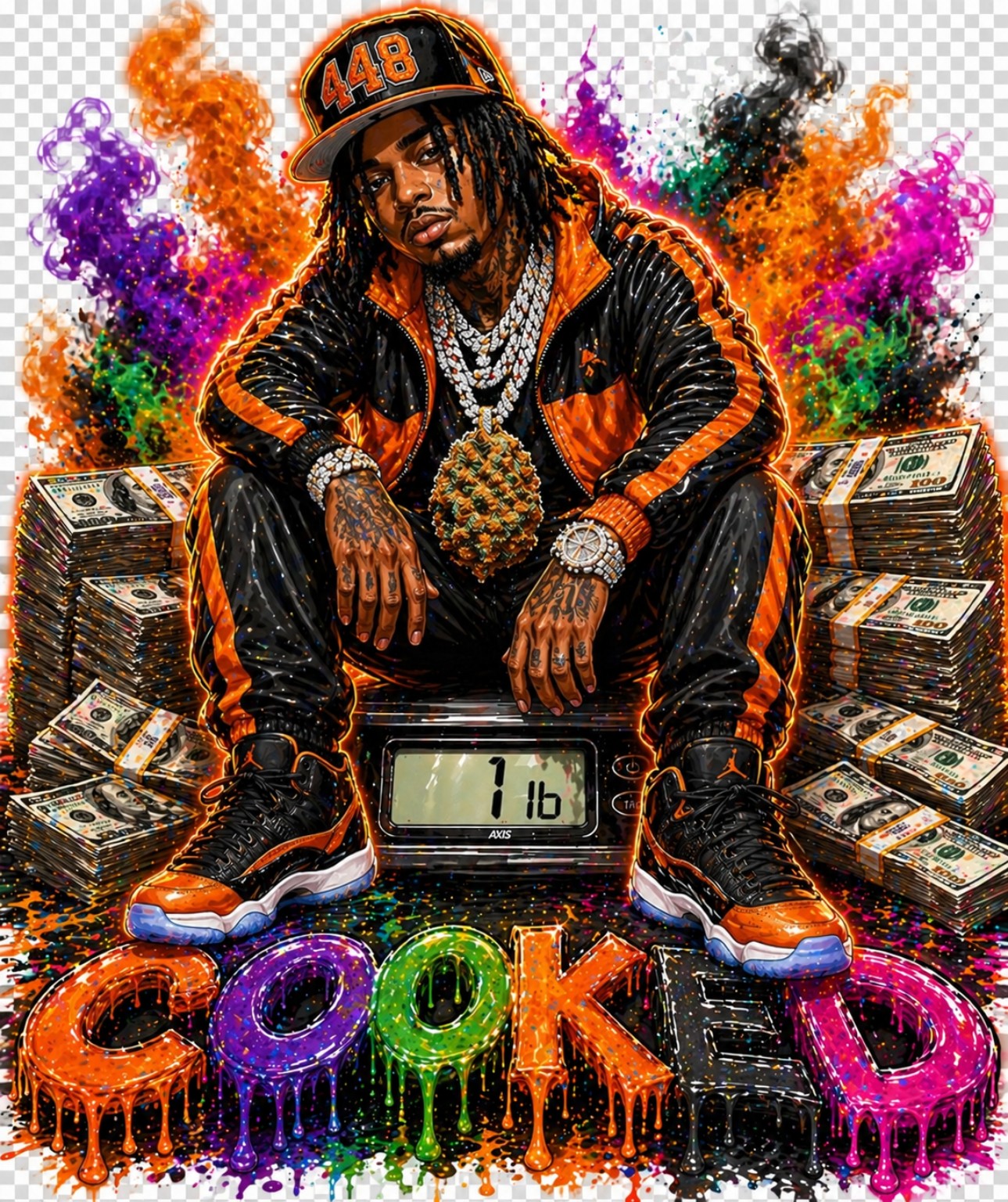 Cooked Apparel OG Orange