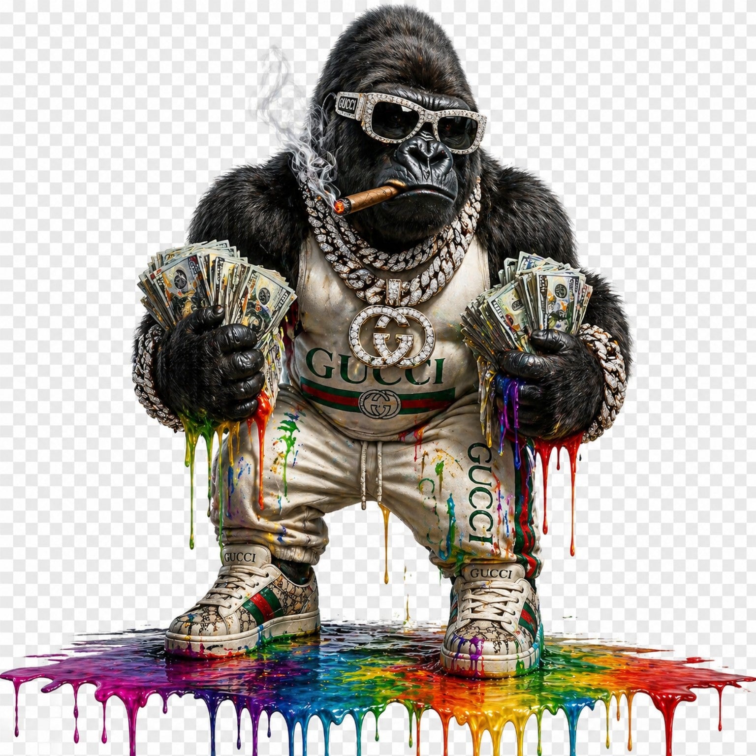 Cooked Signature Tee Gorilla
