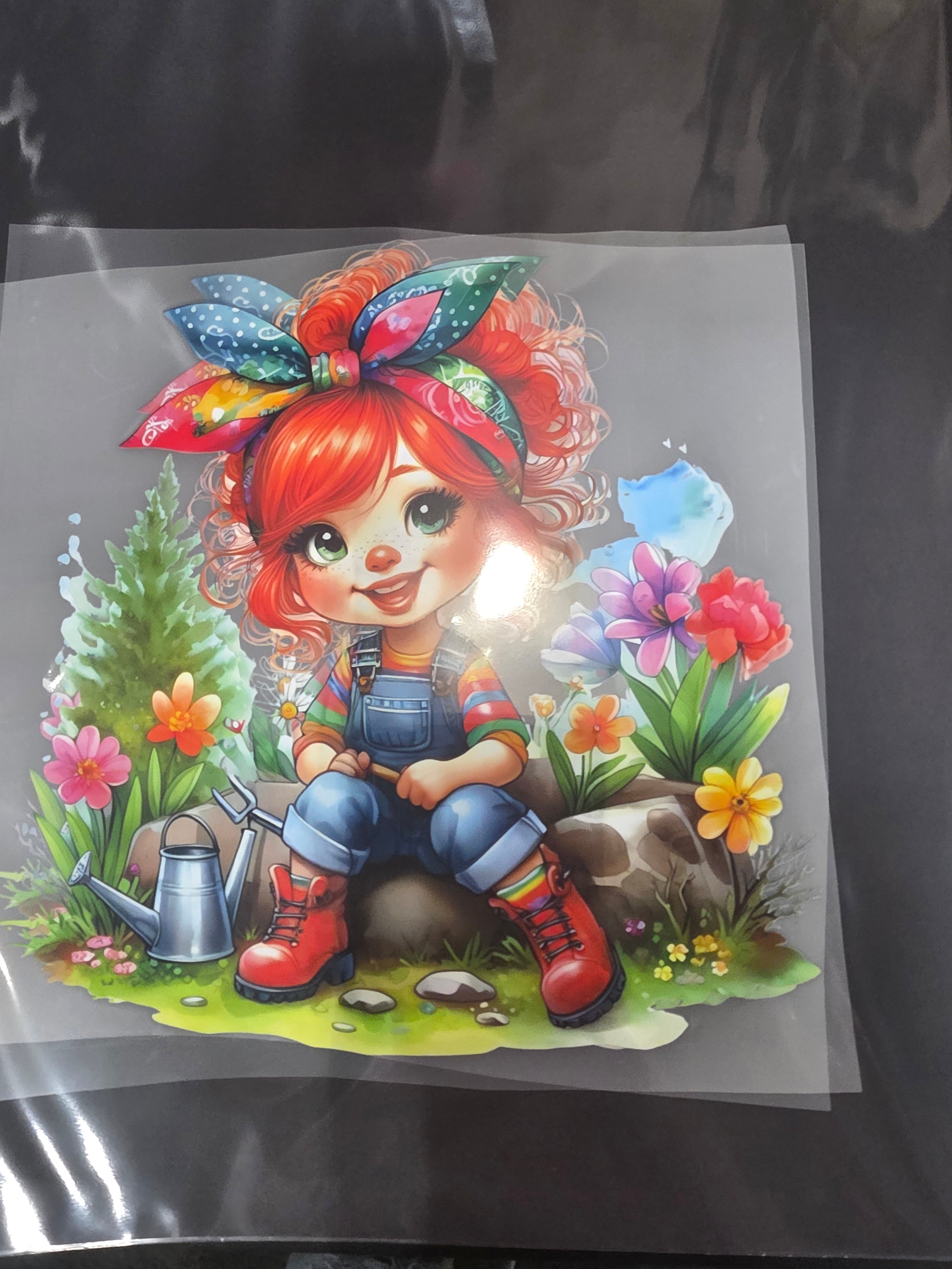 Red head flowers