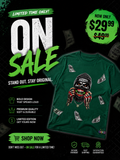 Cooked Apparel Skeleton Face
