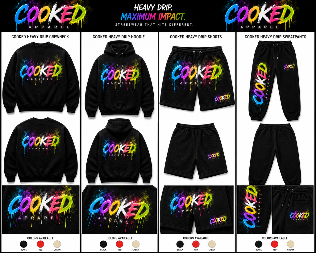Cooked Heavy Drip Hoodie