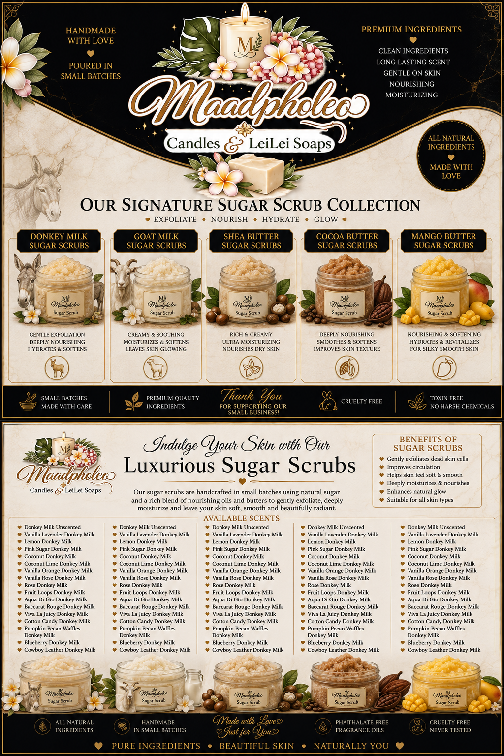 Sugar Scrubs